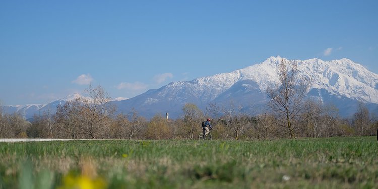 In bicicletta nel Parco fluviale Gesso-Stura